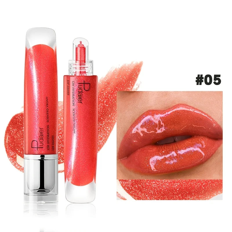 Lip Gloss Idratante Waterproof — Alta Lucentezza e Lunga Durata