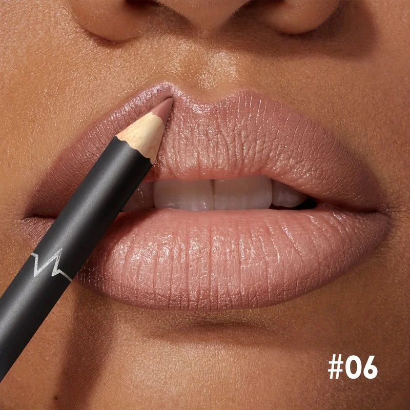 Matita Labbra Waterproof Matte — Lunga Durata 12 Colori