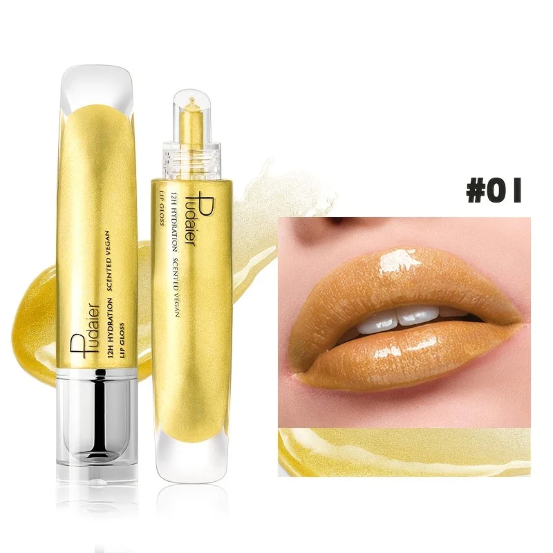 Lip Gloss Idratante Waterproof — Alta Lucentezza e Lunga Durata