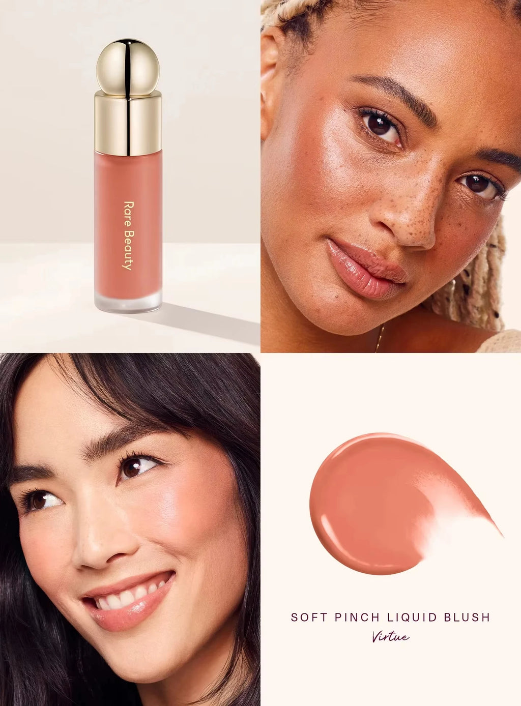 Blush Liquido Soft Pinch — Lunga Durata e Colore Naturale