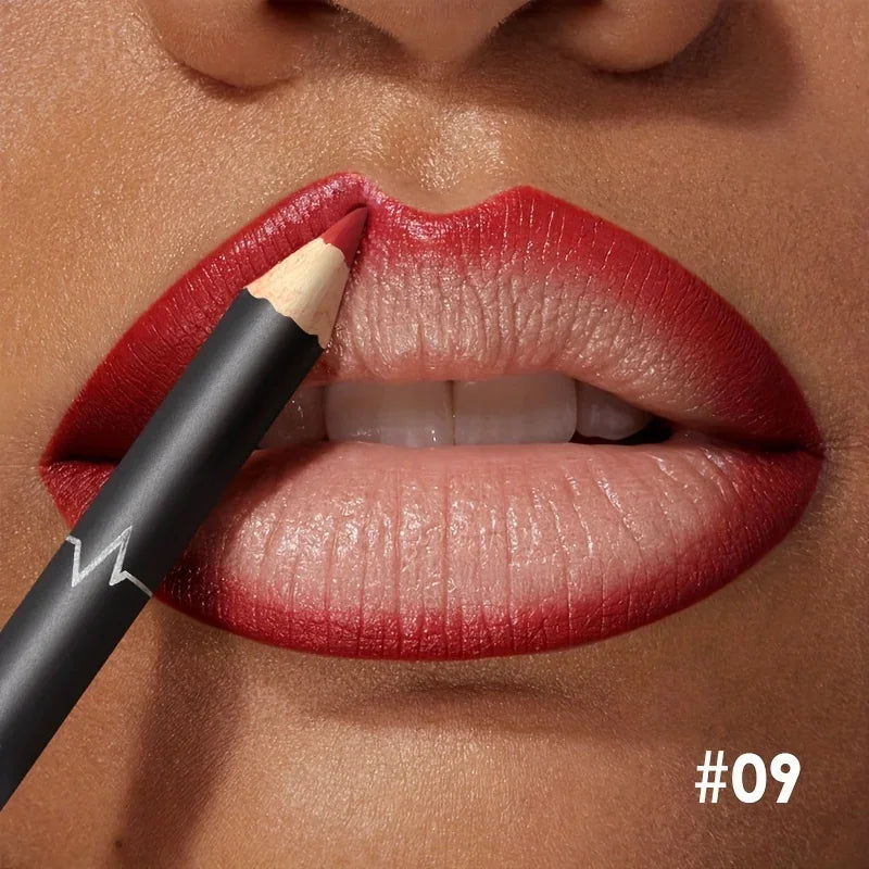 Matita Labbra Waterproof Matte — Lunga Durata 12 Colori