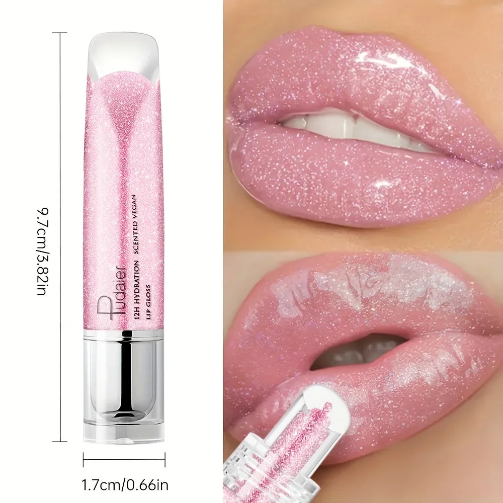 Lip Gloss Idratante Waterproof — Alta Lucentezza e Lunga Durata