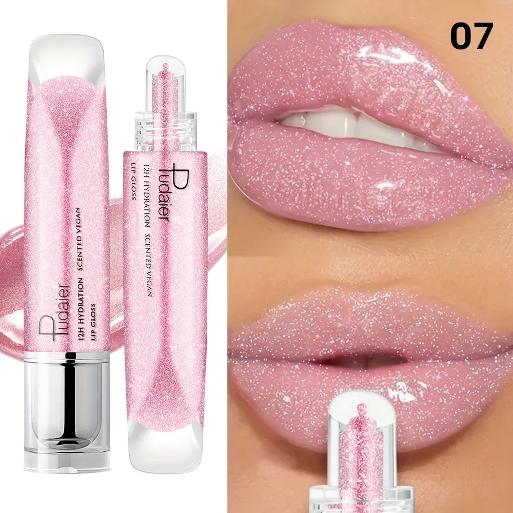 Lip Gloss Idratante Waterproof — Alta Lucentezza e Lunga Durata