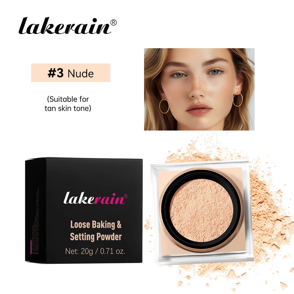 Cipria Fissante Loose Powder Waterproof — Finish Matte e Controllo Sebo