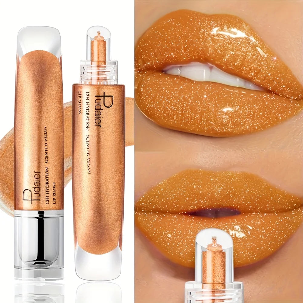 Lip Gloss Idratante Waterproof — Alta Lucentezza e Lunga Durata
