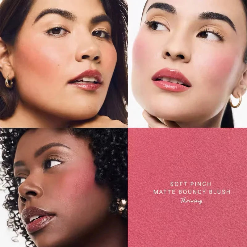 Rare Beauty Blush Set Liquid Mashed potatoes Blush Enhance Qi Blood Blush Powder Blush with Fine Texture Easy To Apply Blend