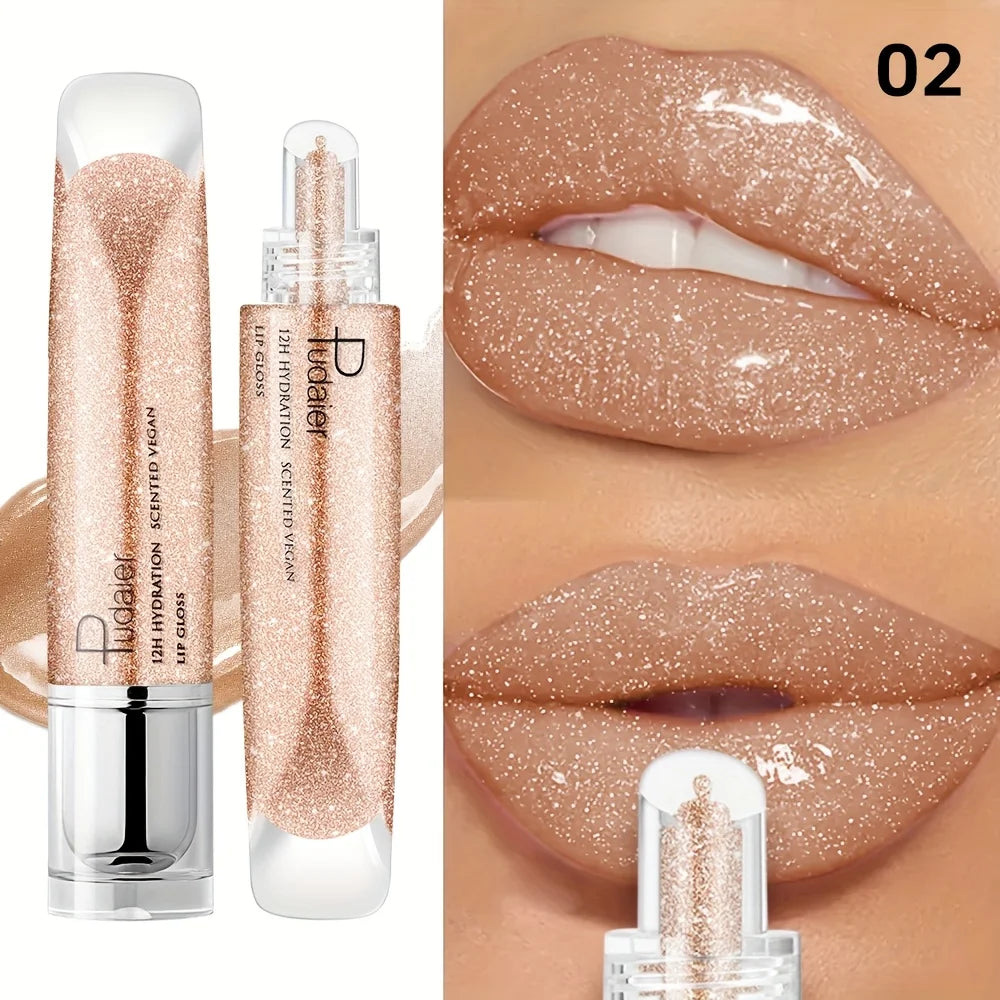 Lip Gloss Idratante Waterproof — Alta Lucentezza e Lunga Durata