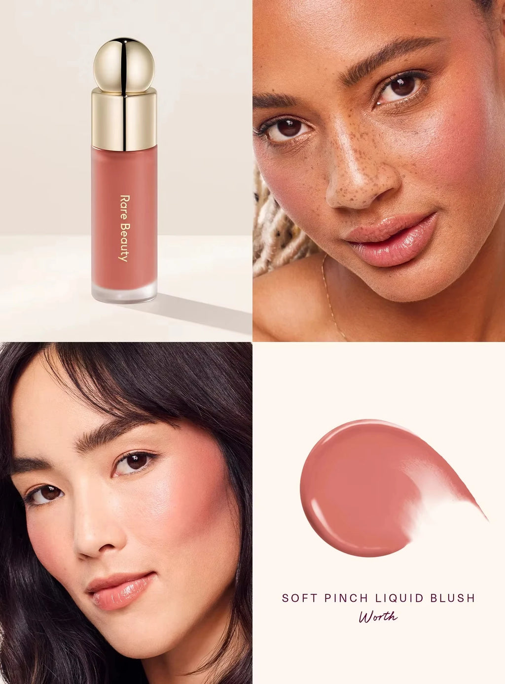Blush Liquido Soft Pinch — Lunga Durata e Colore Naturale