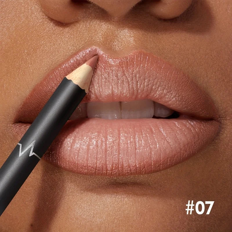 Matita Labbra Waterproof Matte — Lunga Durata 12 Colori